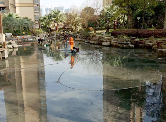 江苏景观池淤泥清理